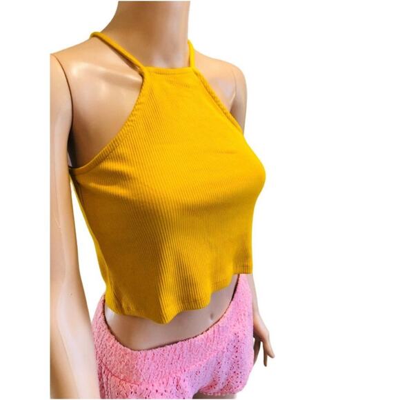 Cropped Halter Top- Size Small - Picture 4 of 7